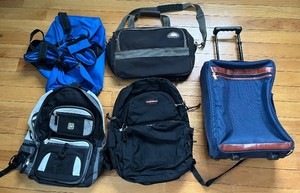 lot 22 image: Eastpak & Carhartt Travel Bags Bundle (Lot of 5)