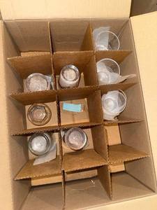 lot 453 image: Assorted Glassware in Divider Box