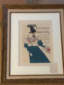 lot 12A image: La Revue Blanche Original French Poster - Bi-Mensuelle Paris