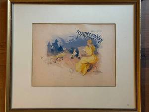 lot 18A image: Marcel Prevost Pariserinnen Poster - Original French Poster, Albert Langen Verlag