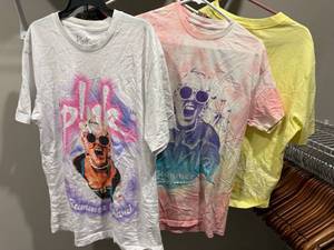 Pnk Summer Carnival 2023 Tour Shirts & Womens Tops 4 Pc Lot
