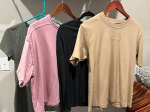Coach, FIGS, Free People,  H&M Womens Top Lot 4 Mixed Sizes Good