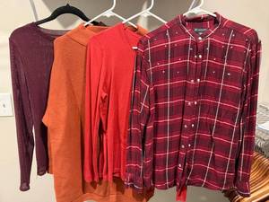 Womens Sweater Top Lot 4 Pc INC, Talbots, ANRABESS Sizes M-L