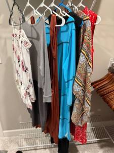 Womens Dress Tunic Lot BCX AMADI Express iq Mixed Sizes 4 Pc