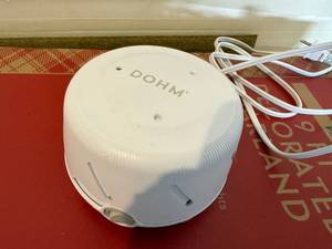 DOHM White Noise Sound Machine Fan-Based Sleep Machine White