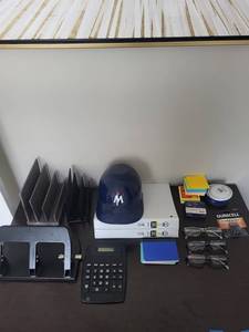 Office Bundle - Three Hole Punch, File Organizers, Three Ring Binders, Etc.