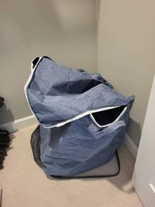 Intex Air Mattress with Built-In Quick-Fill Pump - Light BlueGray