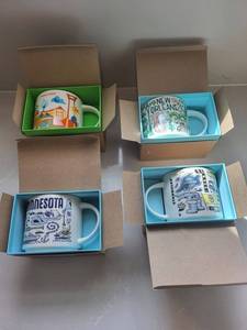 Starbucks Been There Series You Are Here Collection - 4-Mug Set