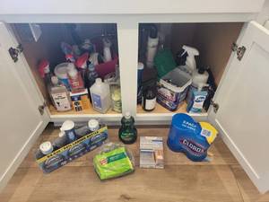 Cleaning Supplies as Seen in Photos