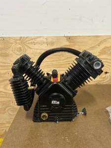 lot 3 image: NorthStar Air Compressor Pump, 2-Stage, 2-Cylinder, 24.4 CFM  90 PSI, 175 Max. PSI MSRP $829.99 (read description)