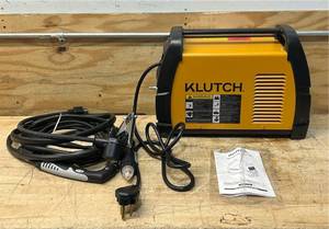 lot 10 image: Klutch Dual-Voltage 45 Amp Plasma Cutter and Inverter, 120230V Power Msrp $799.99