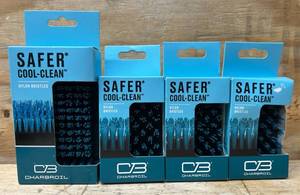 lot 72 image: CharBroil Safer Cool-Clean Nylon Bristles lot of 4