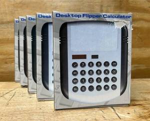 lot 73 image: Desktop Flipper Calculator lot of 5