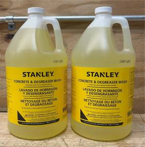 lot 90 image: Stanley Concrete & Degreaser Wash lot of 2