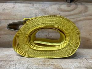lot 131 image: Winch Strap with Flat Hook 4in x 30 ft
