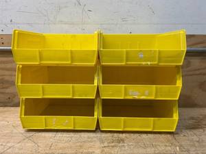 lot 153 image: AkroBins lot of 6