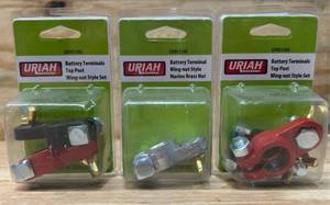 lot 277 image: Uriah Battery Terminals lot of 3
