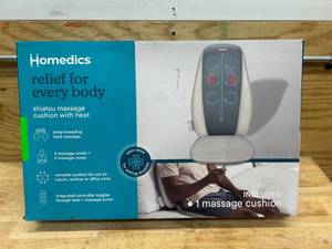 lot 291 image: Homedics Easy Knead Shiatsu Massage Cushion