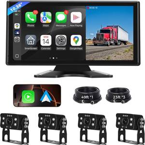 lot 1 image: Losuudy TruckRV Camera System with CarPlay and Android Auto