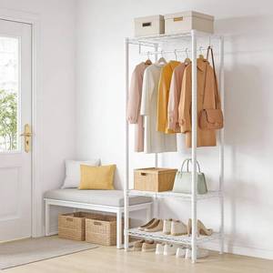 lot 17 image: Garvee Heavy Duty Clothes Rack with Adjustable Shelves