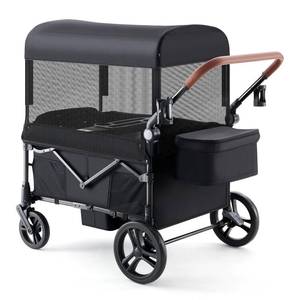 lot 21 image: Harppa Wagon Stroller for 4 Children