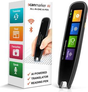 lot 29 image: Scanmarker AI Pen with Built-In Screen
