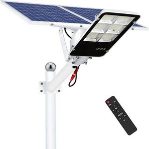 lot 37 image: Werise 500W Outdoor Solar Street Light