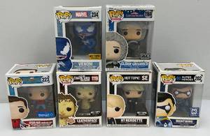 lot 2 image: Misc. FUNKO POPS Including SPIDER-MAN And More (NIB)