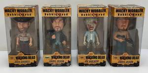 lot 6 image: FUNKO Brand Wacky Wobblers The Walking Dead (NIB)