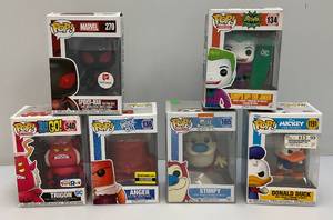 lot 12 image: Misc. FUNKO POPS Including Disney Micky And Friends Donald Duck And More Most (NIB)