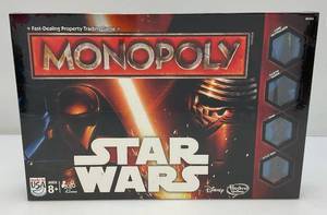 lot 26 image: Disneys STAR WARS Monopoly (Factory Sealed)