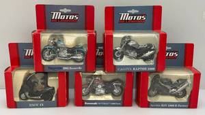 lot 28 image: Misc. Miniature Die-Cast And Plastic Motorcycles (NIB)