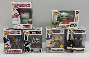lot 29 image: Misc. FUNKO POPS Including Bat-Man And More Most (NIB)