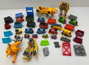 lot 42 image: Misc. Action Figures & Thomas The Train Collectibles