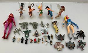lot 63 image: Misc. Action Figures Including STAR WARS Miniatures And More