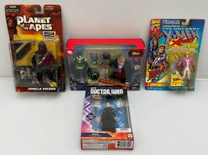 lot 68 image: Misc. Action Figures Including  X-Men And More (New Old Stock)
