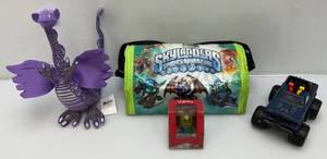 lot 72 image: Misc. Vintage Toys Including Plush Dragon And More