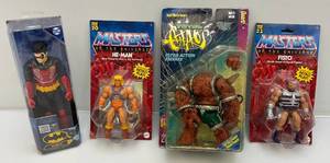 lot 83 image: Misc. Vintage Action Figures Including MOTU, Total Chaos And More (NIB)