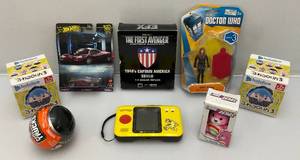 lot 84 image: Misc. Vintage Action Figures Including DR. WHO And More (NIB)