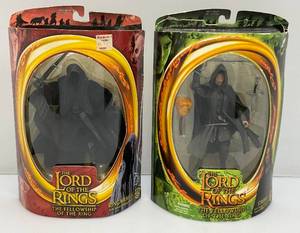 lot 99 image: Misc. Vintage Collectible The Lord Of The Rings Action Figures (NOS)