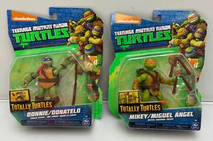 lot 114 image: TMNT Action Figures (NOC)