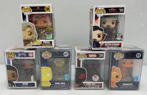 lot 122 image: Misc. FUNKO POPS Including DR. STRANGE And More (NIB)
