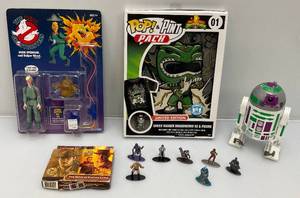 lot 158 image: Misc. Collectibles Including Indiana Jones, Ghostbusters And More (Most New Old Stock)