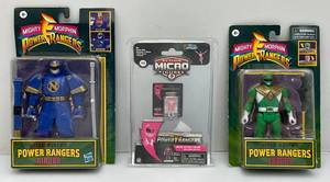lot 159 image: Misc. POWER RANGERS Collectible Action Figures (NIB)