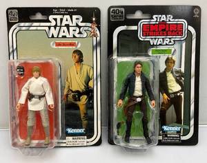 lot 173 image: Misc. Collectible STAR WARS 6 Action Figures (NEW OLD STOCK)