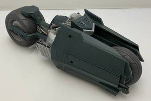 lot 194 image: Vintage Mcfarlane DC Comics Multiverse Batman White Knight 13 Black Batcycle