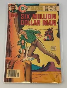 lot 225 image: 35 Cent Six Million Dollar Man Comic (Bagged And Boarded)