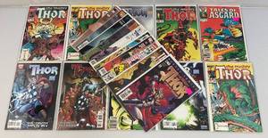 lot 242 image: Misc. Comics Including THOR And More (Bagged And Boarded)