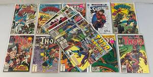 lot 246 image: Misc. Comics Including SUPERBOY, THOR And More (Bagged And Boarded)