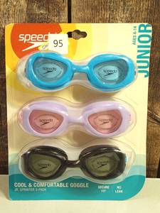lot 95 image: Speedo Endcap Junior - 3pk